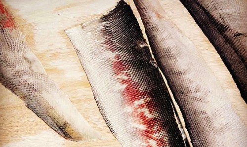 4 Tongjiang. Salmon skins